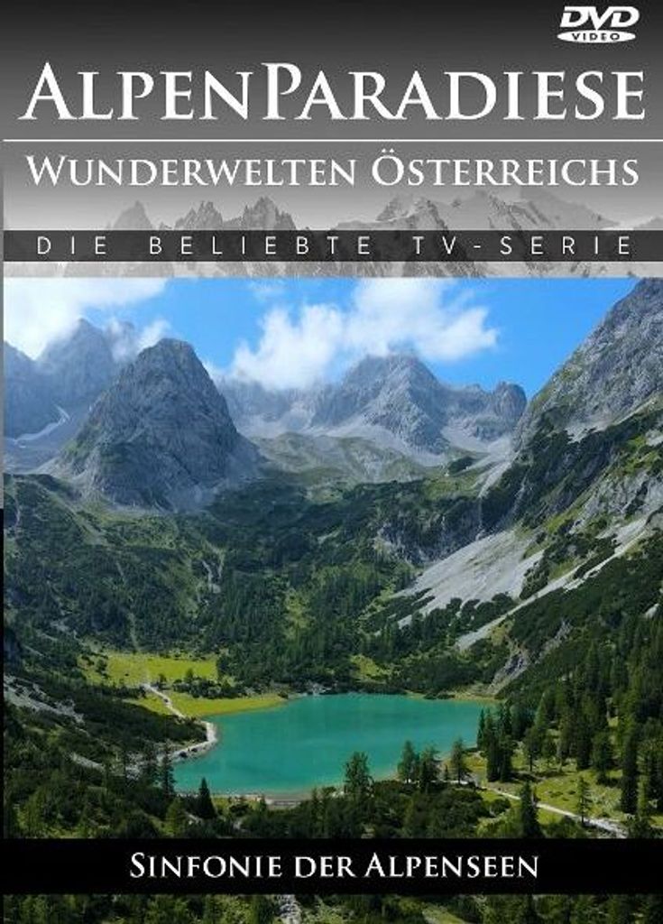 Alpenparadiese - Wunderwelten Österreichs - Sinfonie der Alpenseen - DVD