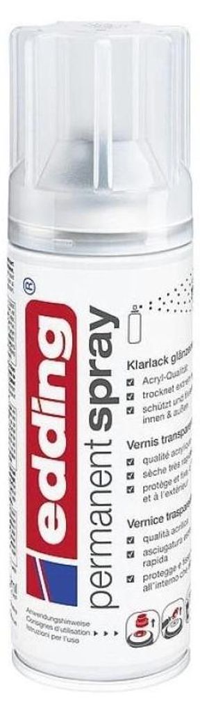 A can of Edding permanent spray lacquer.