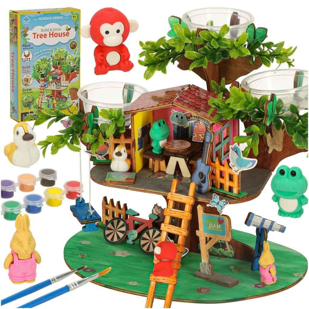 Kreatives Baumhaus-Spielzeug für Kinder