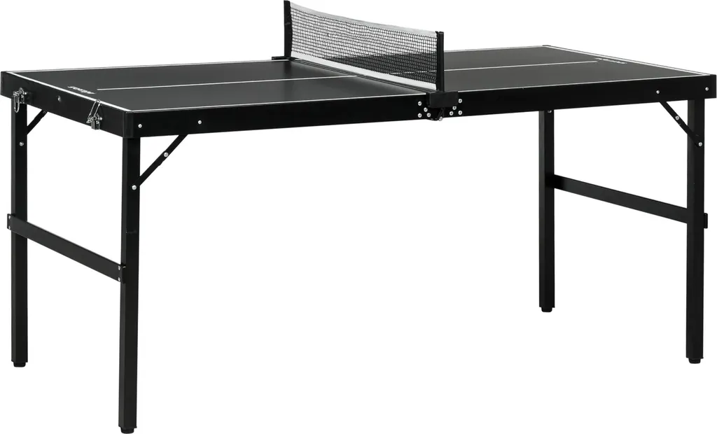 Table de Tennis de Table Pliante d'Intérieur Format Moyen 152 x 72 cm