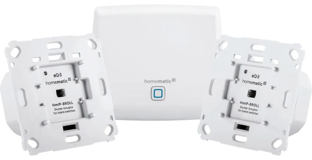 Pack Motorisation Volets Roulants Connectés HmIP Starter Set Blanc eQ-3