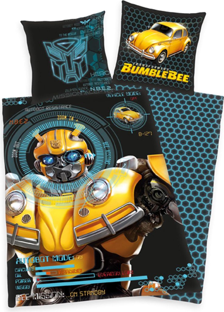 Transformers Bumblebee beddengoed Productafbeelding 