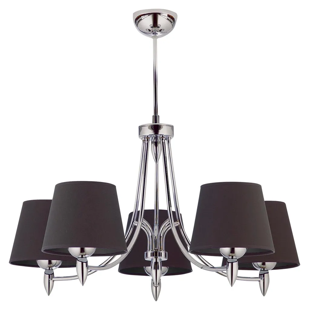 Lustre GALAXY 5 Feux : Finissez-en avec les Pièces Sombres - Design 70cm