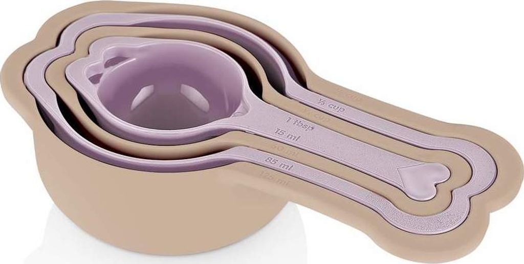 BANKETT-Set Plastik Messbecher KULINARISCH, 4ks sortieren