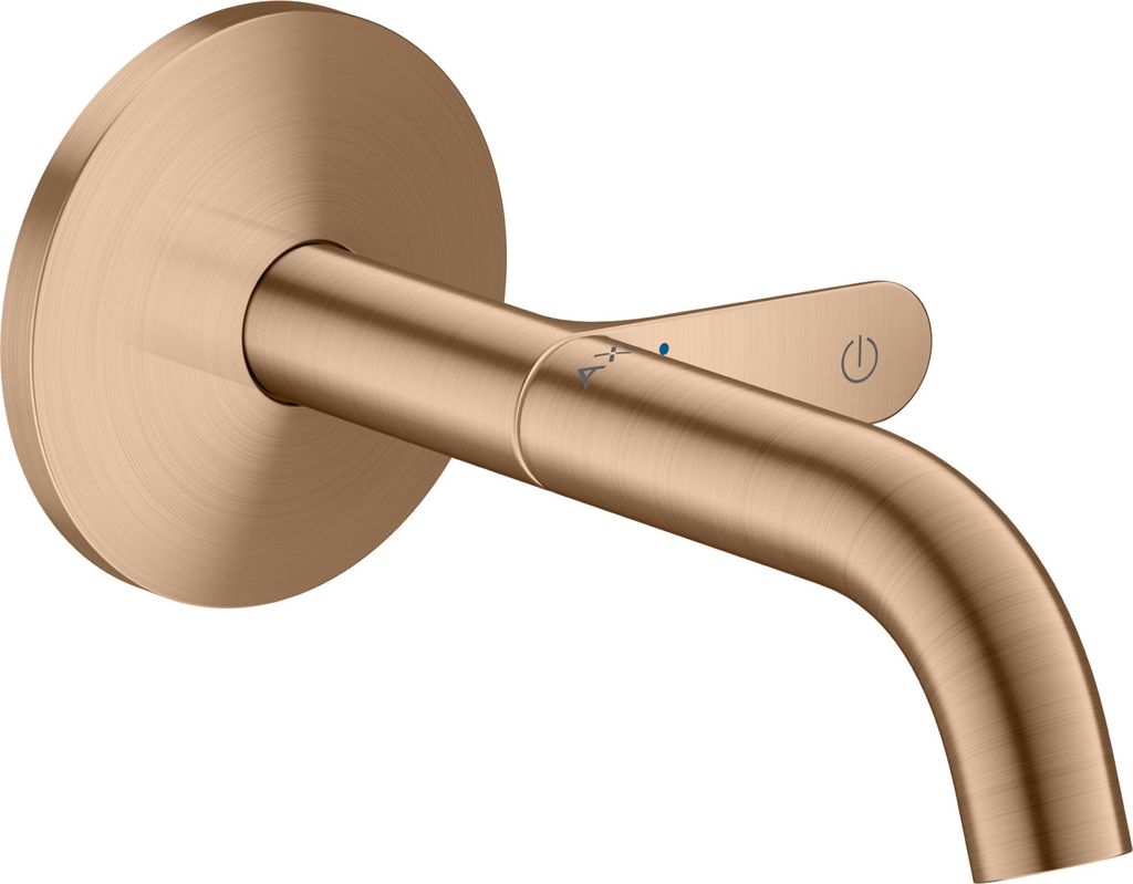 hansgrohe AXOR One Waschtischmischer Unterputzmodell für Wandmontage Select, Ausladung 160mm, 48180310
