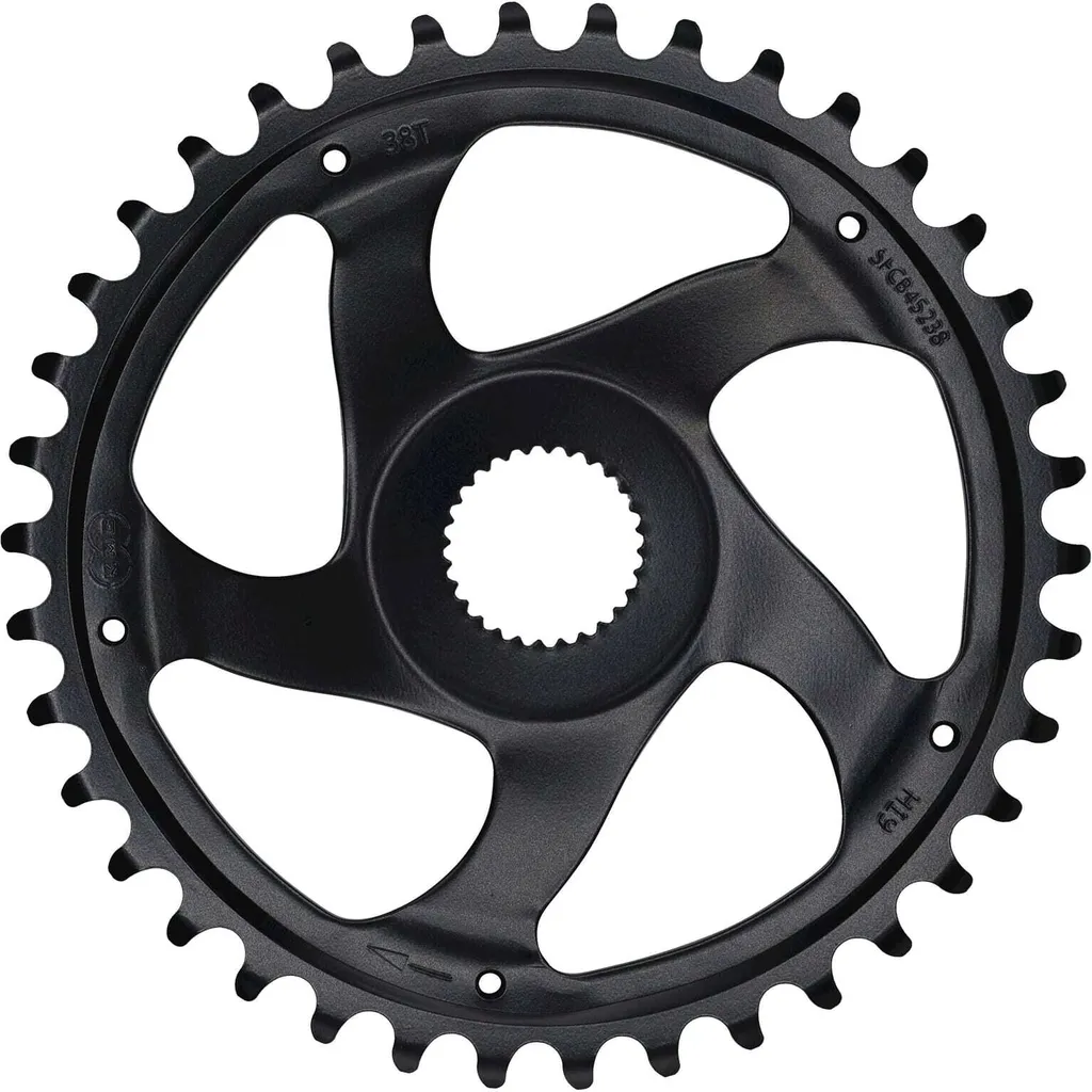 Plateau de vélo électrique pour motorisation Bosch Gen 4 KMC 38T DM - 2