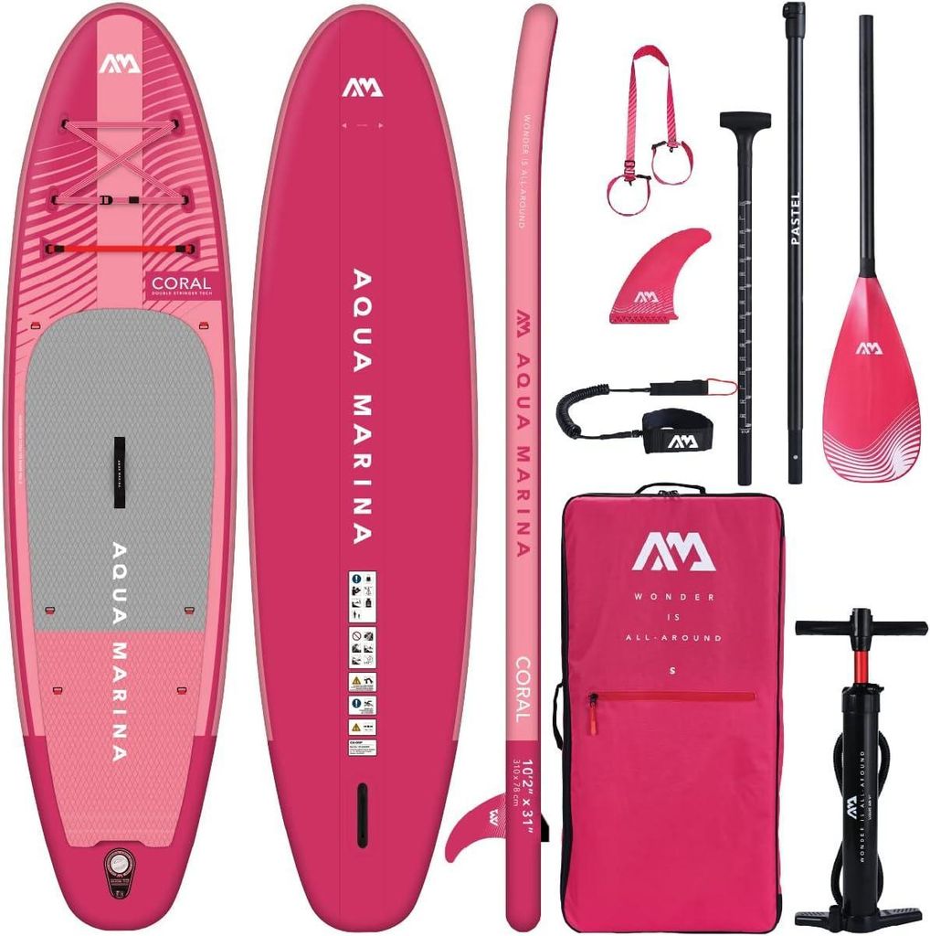AQUA MARINA CORAL 10.2 SET Tavola da surf Stand Up Paddle Immagine del prodotto 
