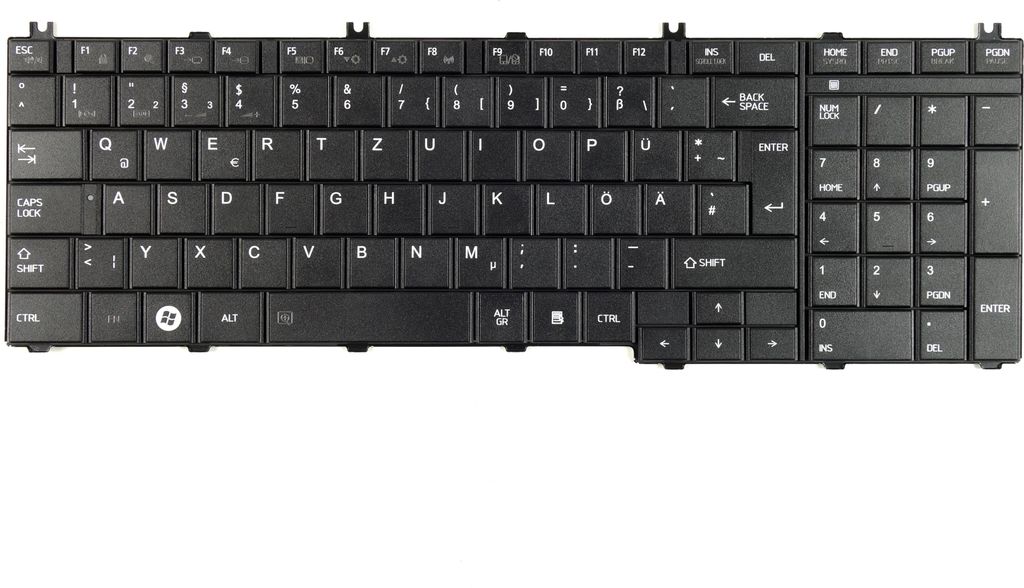 Tradebit - Clavier pour Toshiba Satellite | Français FR Image du produit 