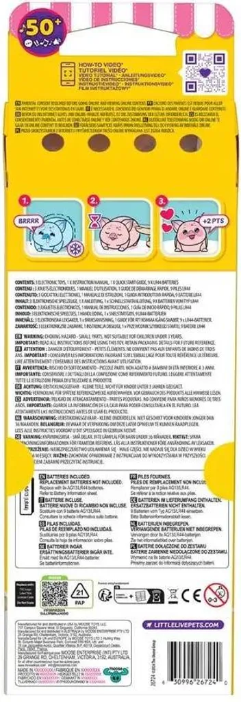 Animal électronique interactif NeeDees de Little Live Pets portable - 4