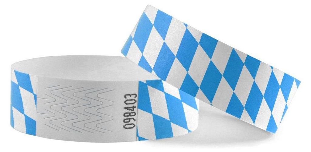 CombiCraft Tyvek Einlassbänder '' mit starkem Klebestreifen Produktbild 