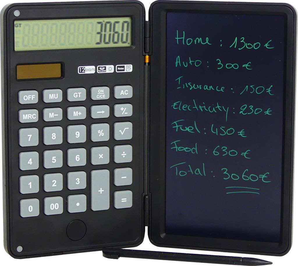 Taschenrechner mit interaktiver Grafik