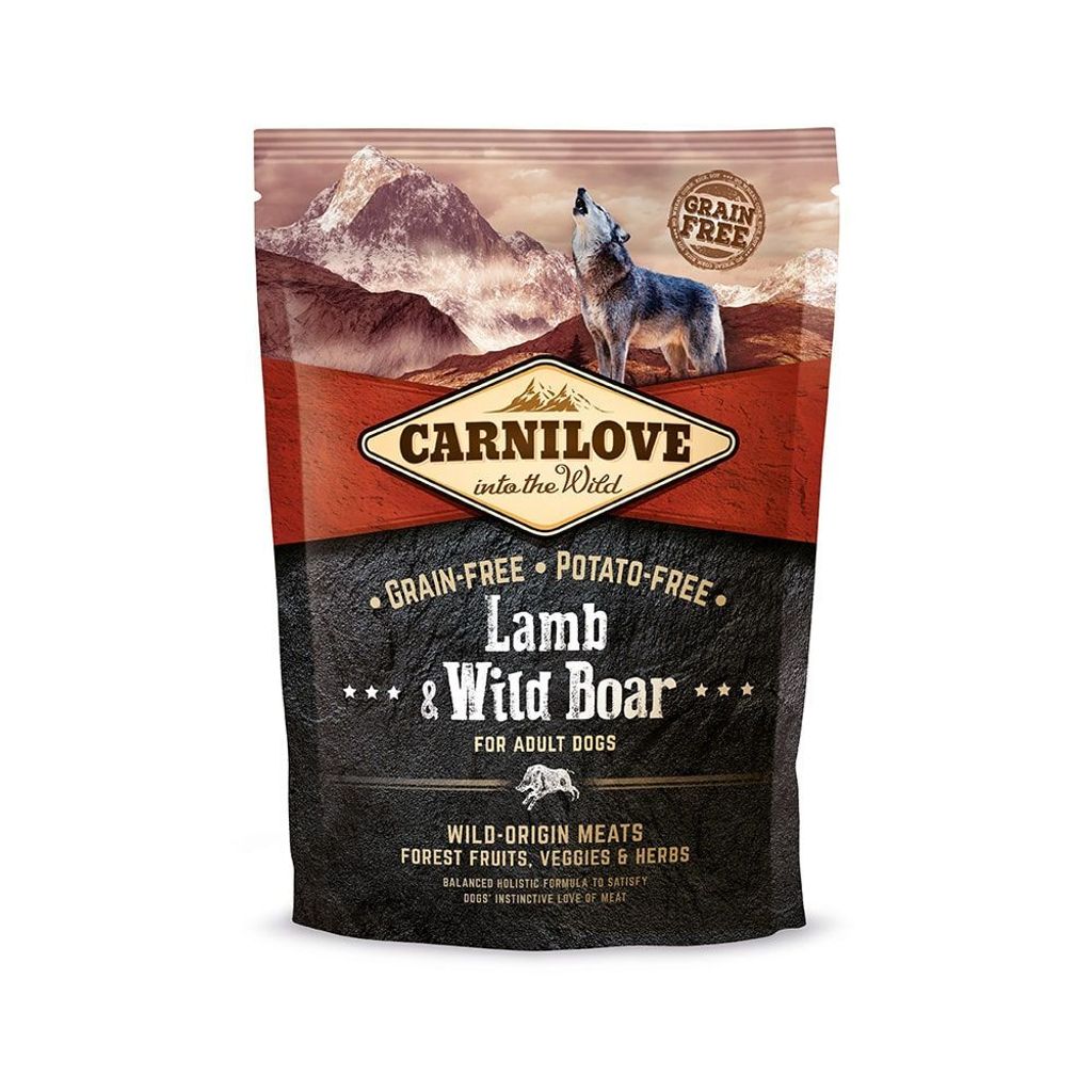 Carnilove 1,5kg Lamb & Wild Boar ADULT