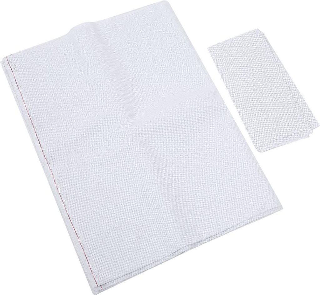 Kreuzstich-Stoff-Stickerei, handgewebtes Mesh-Gittertuch, 14 CT, Haushaltswaren, Teppich-DIY-Zubehör