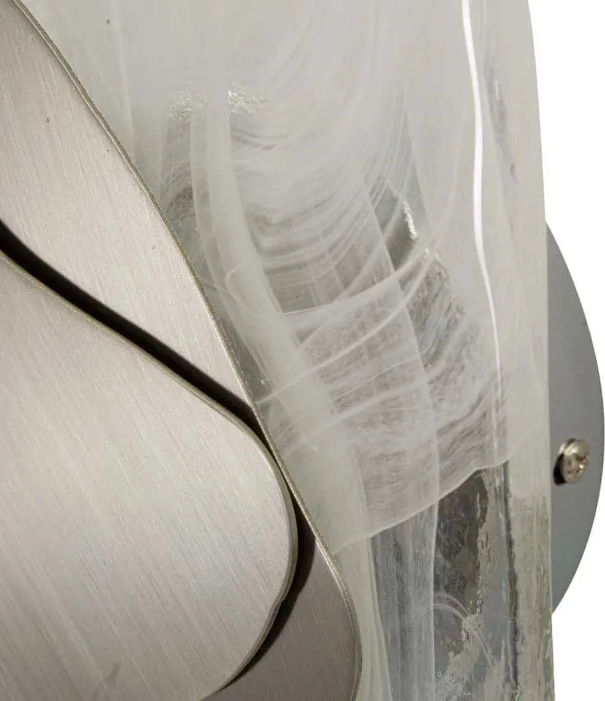 Applique Mauro Ferretti Oceano Argento | Illuminazione Design Moderno E14 - 10