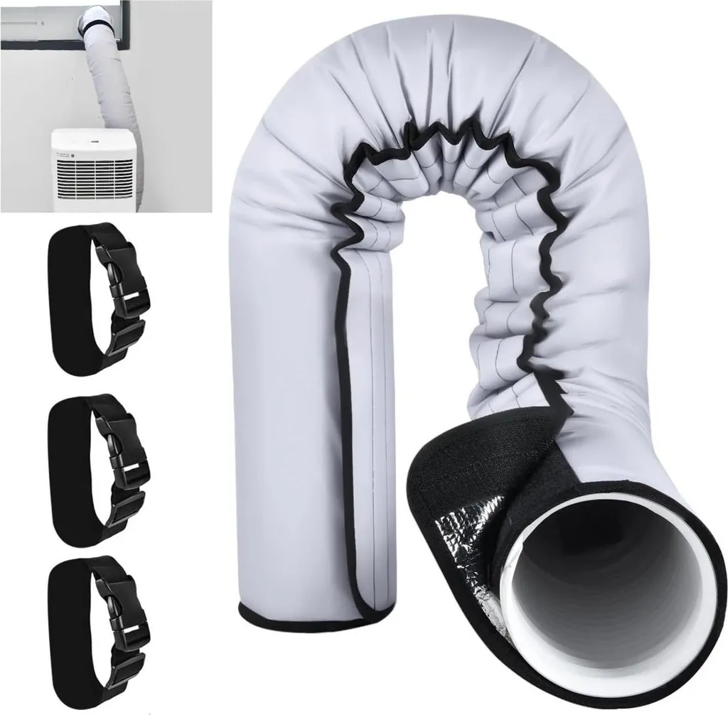 Isolation pour tuyau climatiseur avec sangles à boucles réglables pro - 3