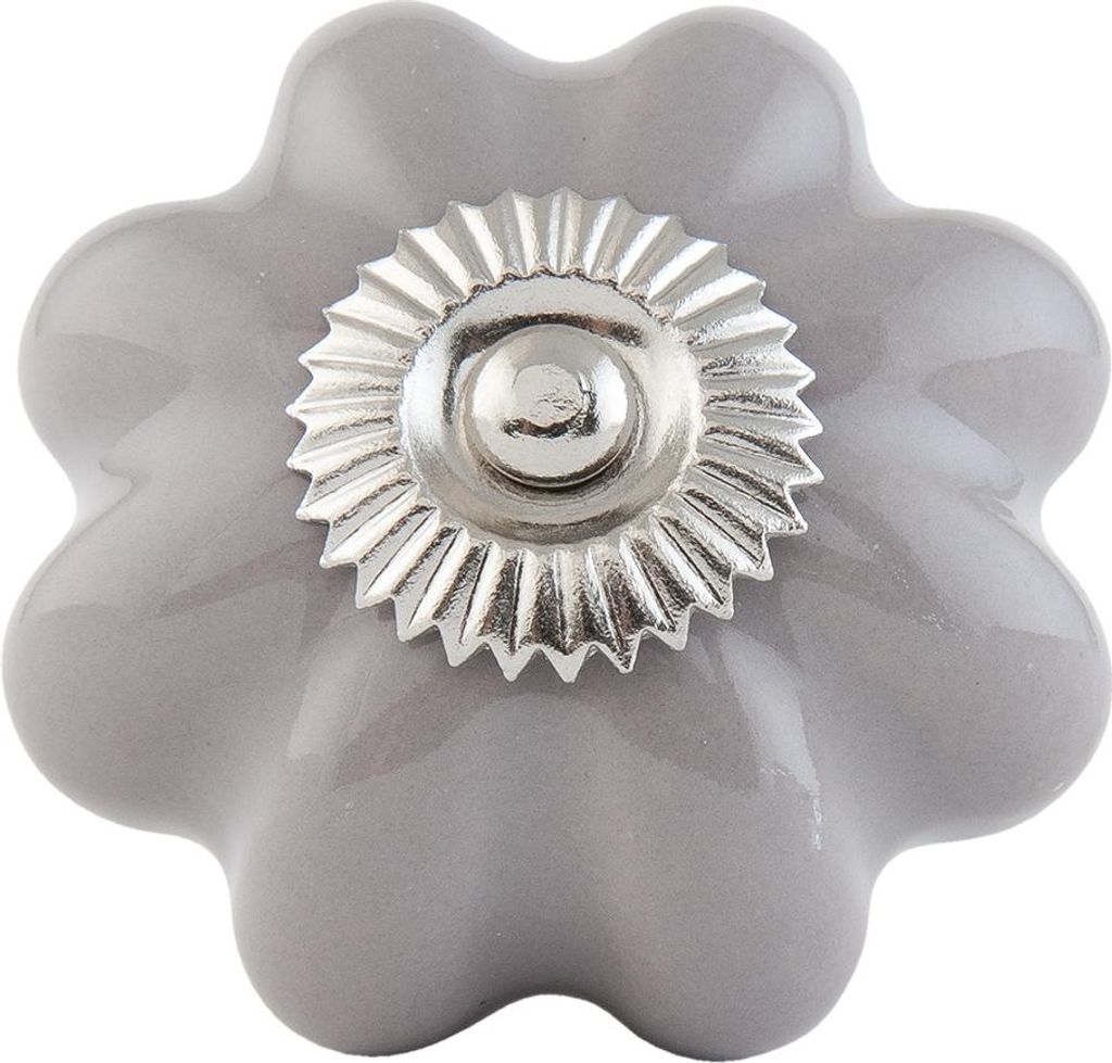 Pomello per porta Clayre & Eef Ø 4 cm in Vetroceramica Immagine del prodotto 