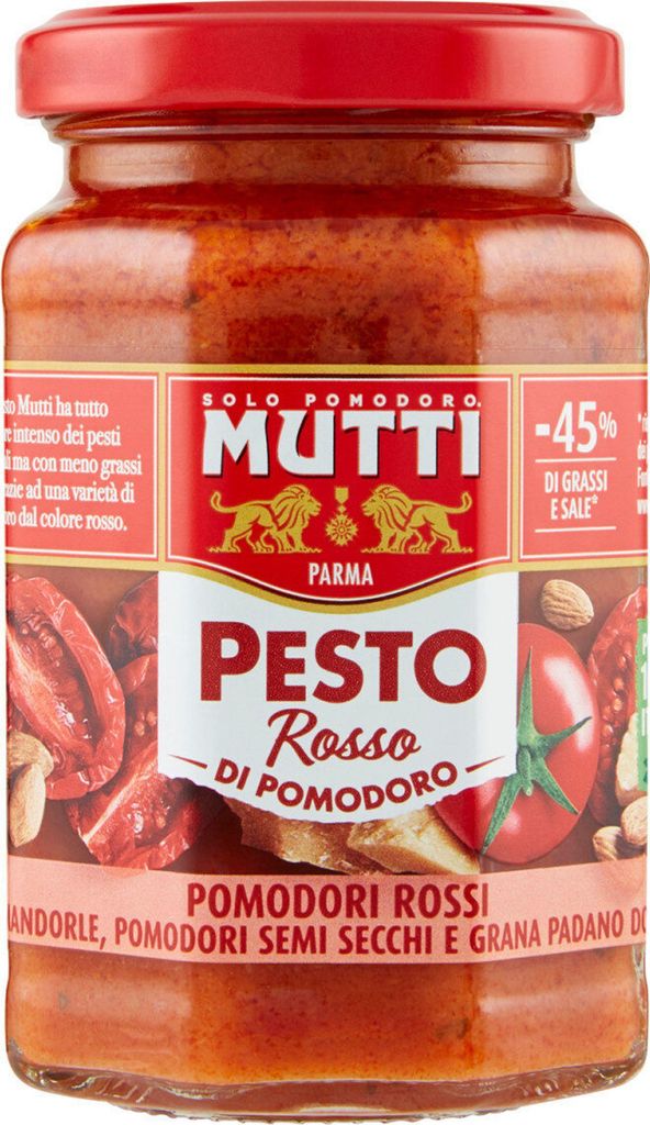 Pesto aux tomates séchées Mutti, 180 g Image du produit 