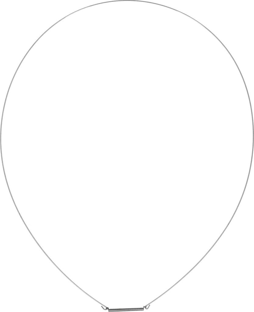 easyPART passend für 10102380 BLUPARTS - KOMPATIBEL Spannring vorne für Türmanschette wie Bauknecht C00119210 in Waschmaschine