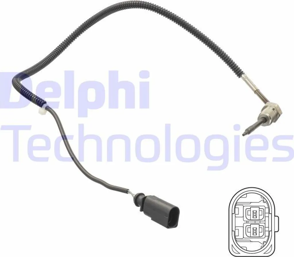Sensore EGT Delphi TS30271 per Audi A4 B6 B7 2.7 3.0 TDI 059906088H