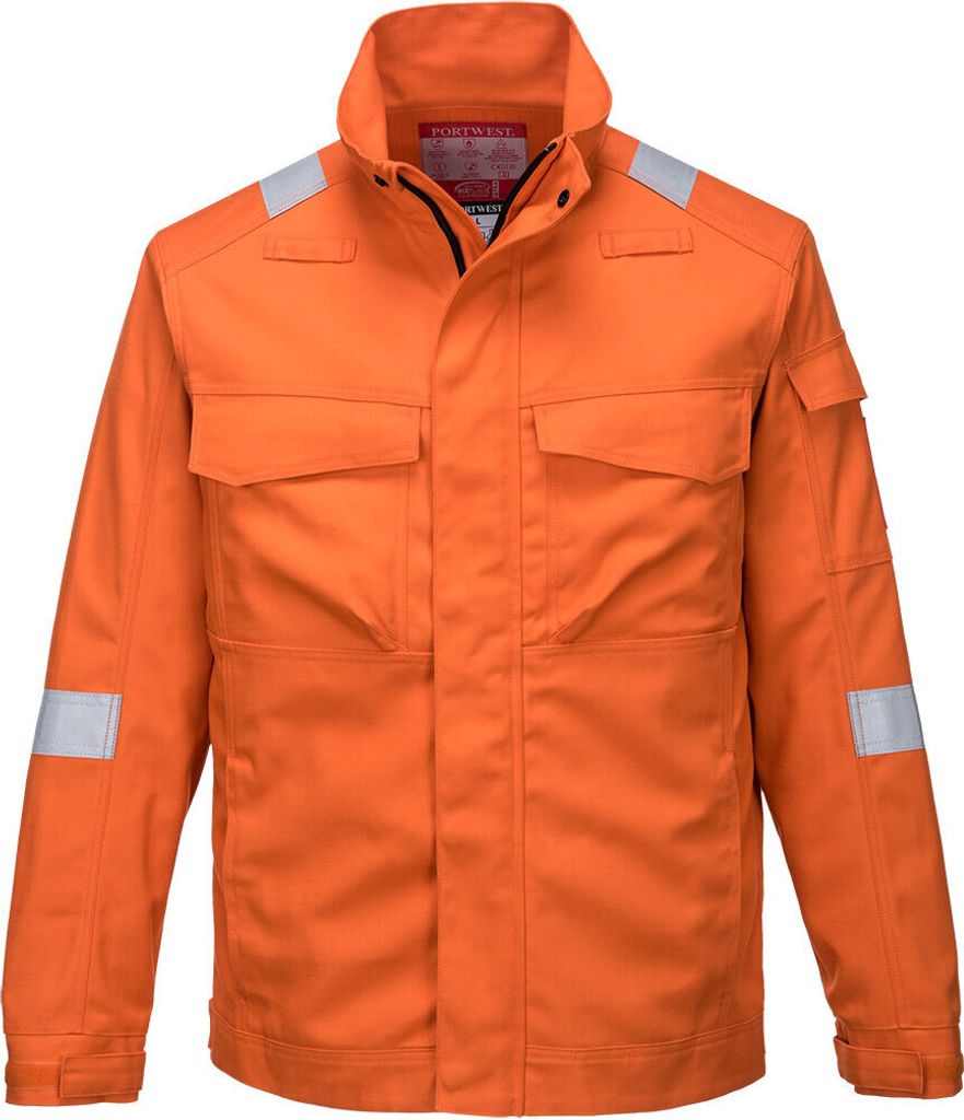 Portwest FR68 Bizflame Ultra Jacke Orange Gr. XXXL