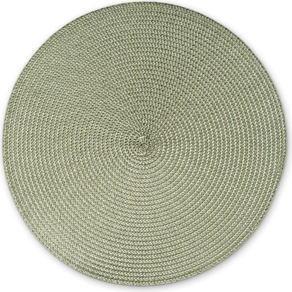 CONTINENTA Tischset rund, schilfgrün Ø38 cm 6627 4017167662701