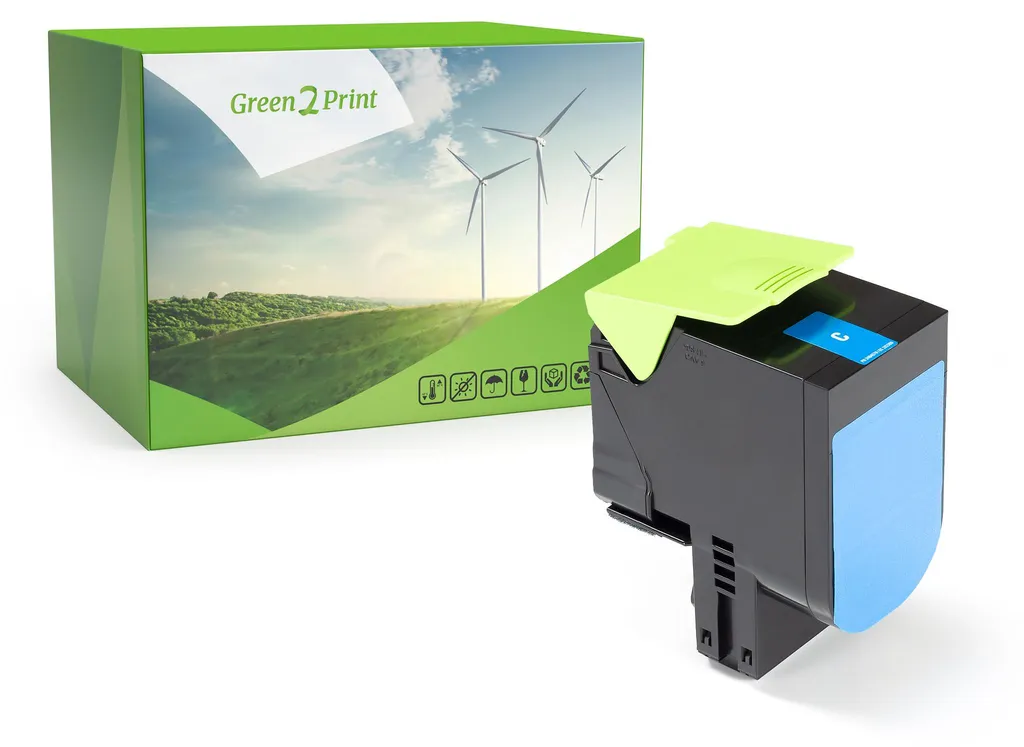Toner Rigenerato Toshiba 6B000000747 Ciano | Green2Print Green-Tech