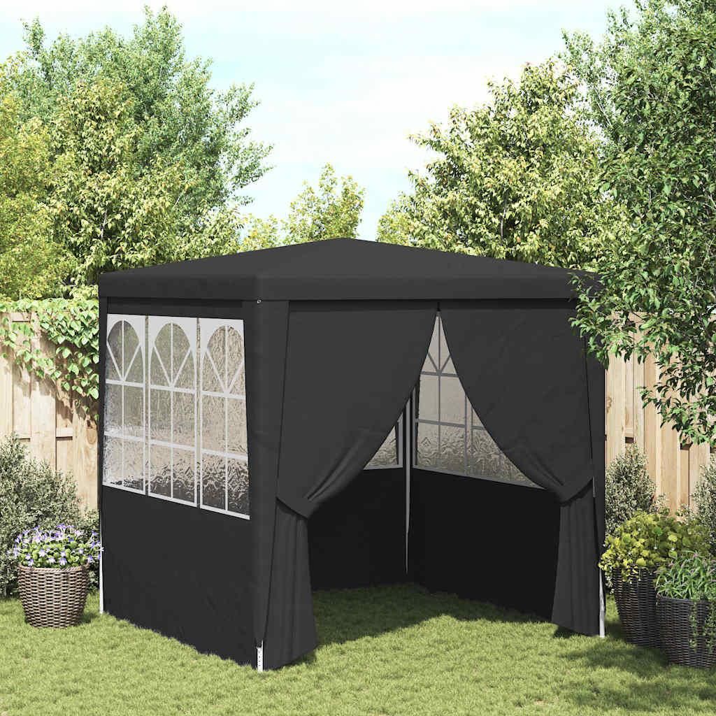 vidaXL Professionele partytent met zijwanden, 2x2 meter, Productafbeelding 