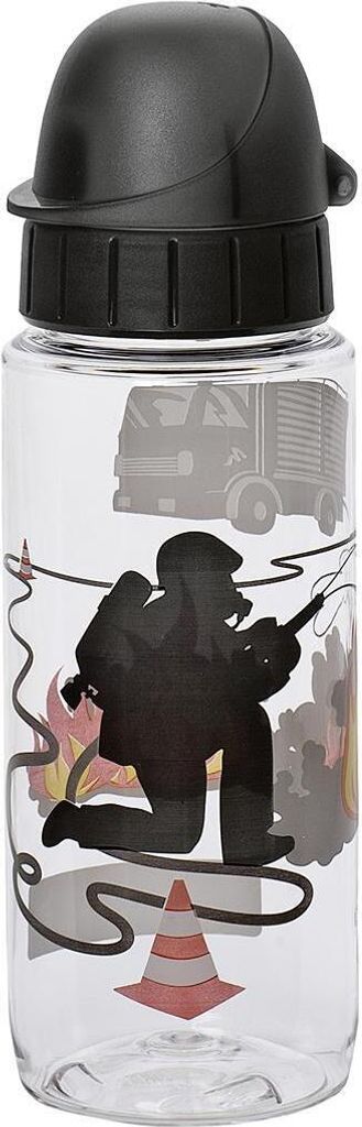 EMSA Trinkflasche Tritan Kids Fireman 0,5l transparent Produktbild 
