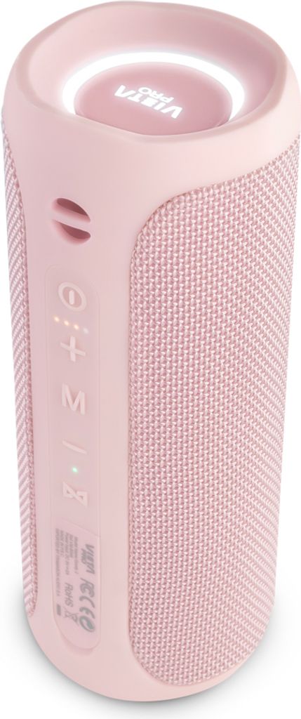 #Dance Bluetooth 25W rosa Mobiler Lautsprecher