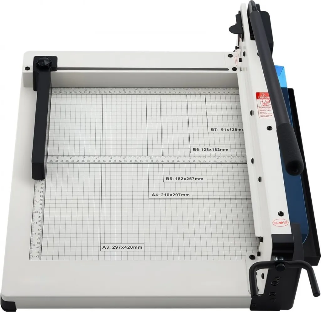 Massicot A3 à Découpe Précise - Guillotine Robuste avec Capacité 431 mm - 12