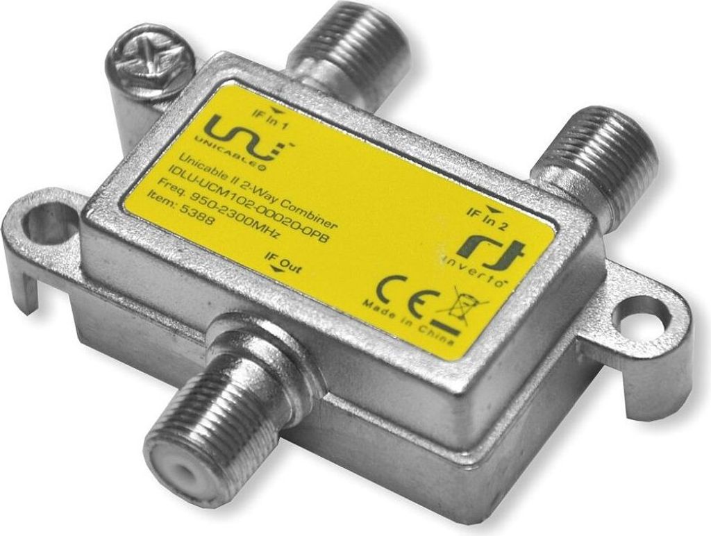 2-drożny sumator Inverto Unicable II 950-2300 MHz Zdjęcie produktu 
