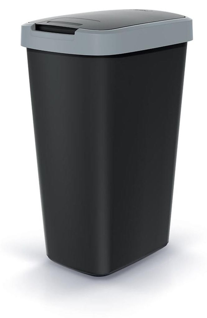 Keden Compacta Q Mülleimer mit Schwing- und Klappdeckel Produktbild 