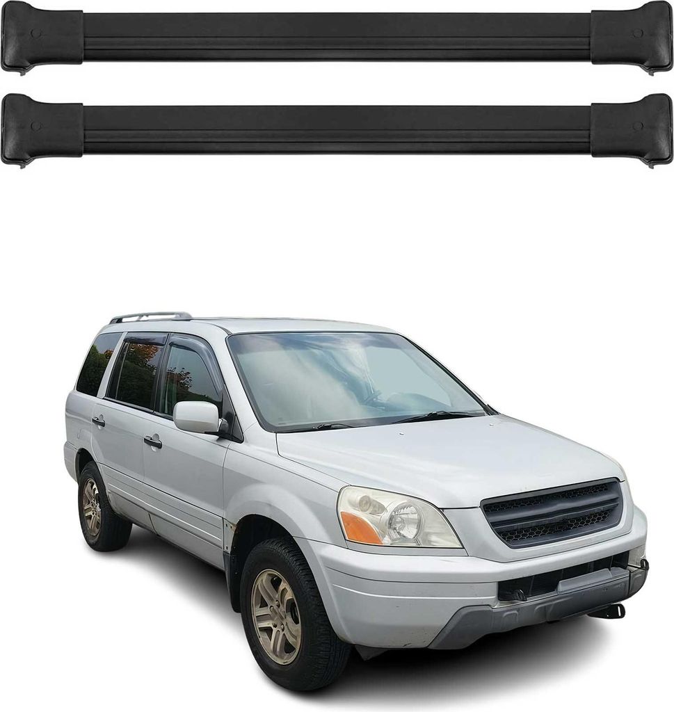 Příčné střešní nosiče pro Honda Pilot 2003-2008 Hliník Obrázek produktu 