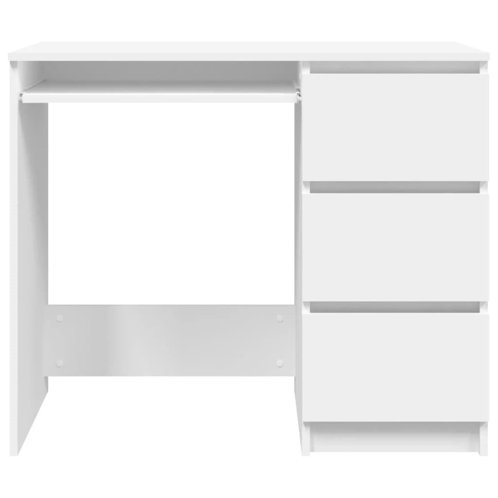 vidaXL Schreibtisch Weiß 90x45x76 cm Holzwerkstoff -  Produktbild 