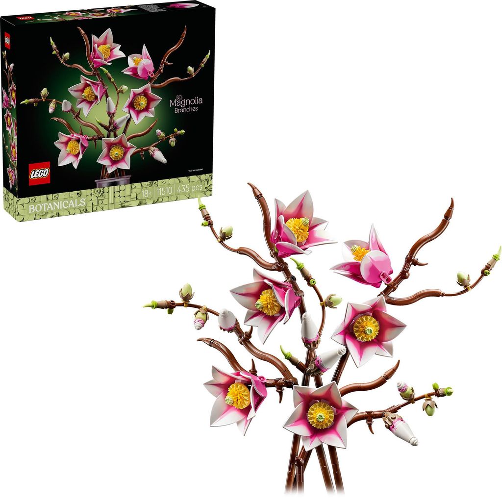 Äste mit Magonolien Blüten Produktbild 