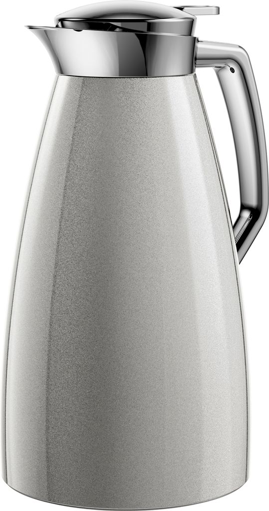 Caraffa sottovuoto EMSA Plaza Quick Tip 1 litro argento Immagine del prodotto 