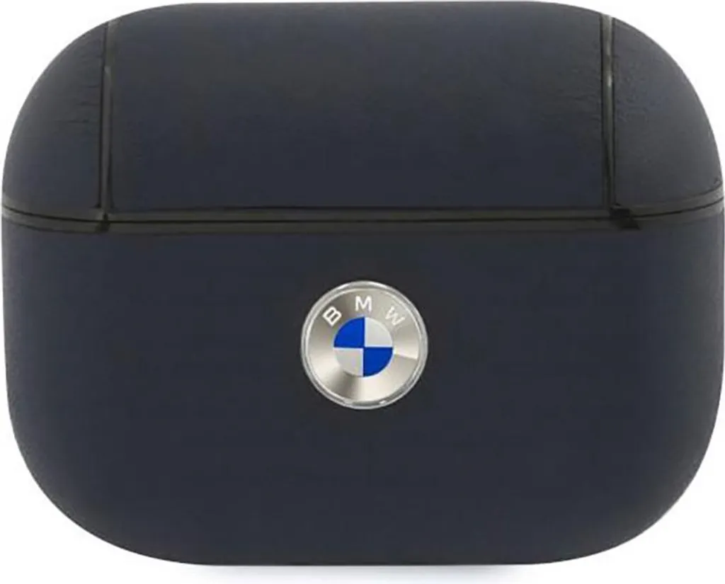 Cover BMW AirPods Pro in Pelle Blu Navy - Accessorio Luxury Business