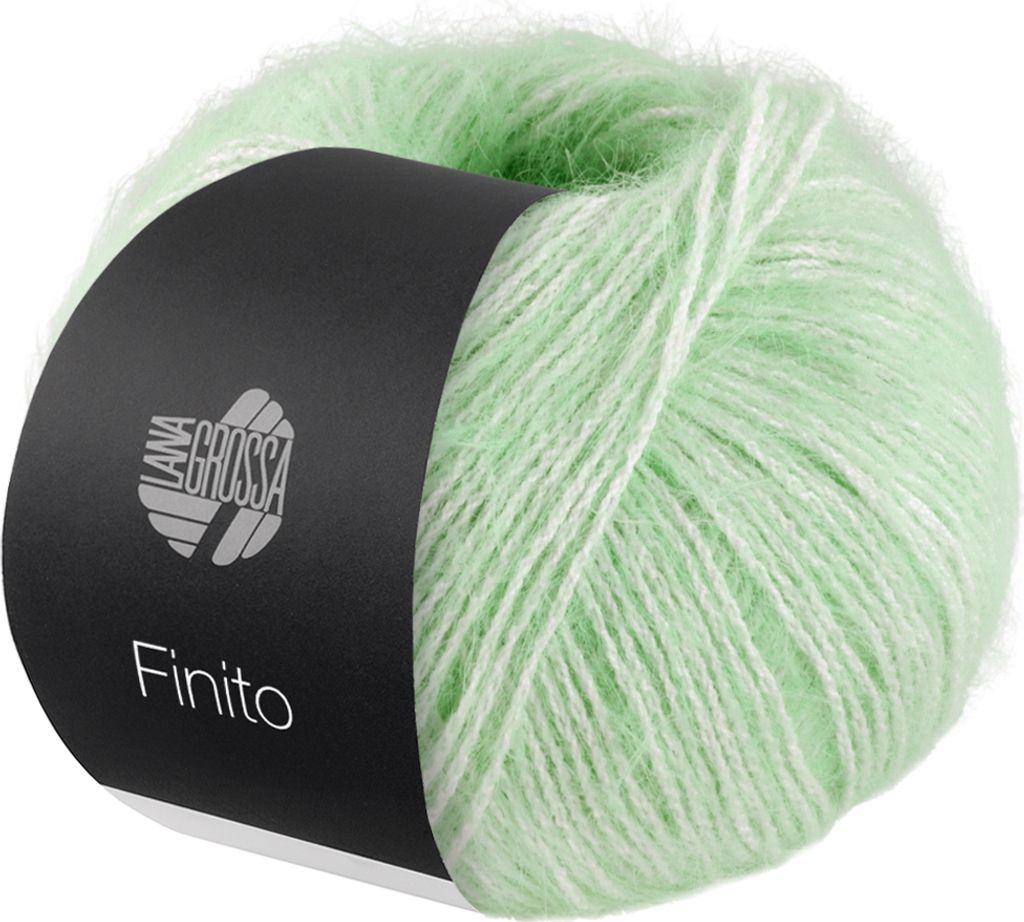 Lana Grossa - Finito 0004 zartgrün creme Produktbild 