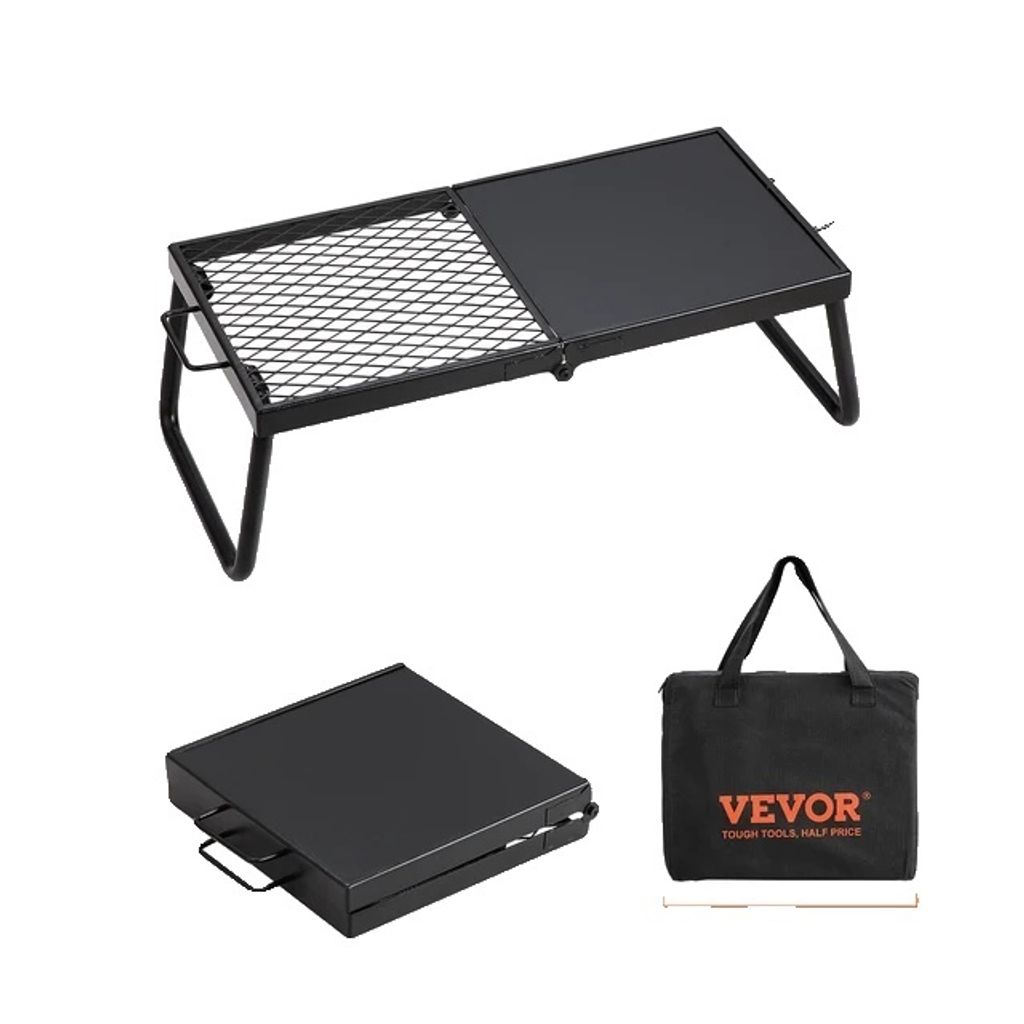 Grill, langlebige Stahlkonstruktion, geeignet für das Kochen im Freien, 24 x 12in