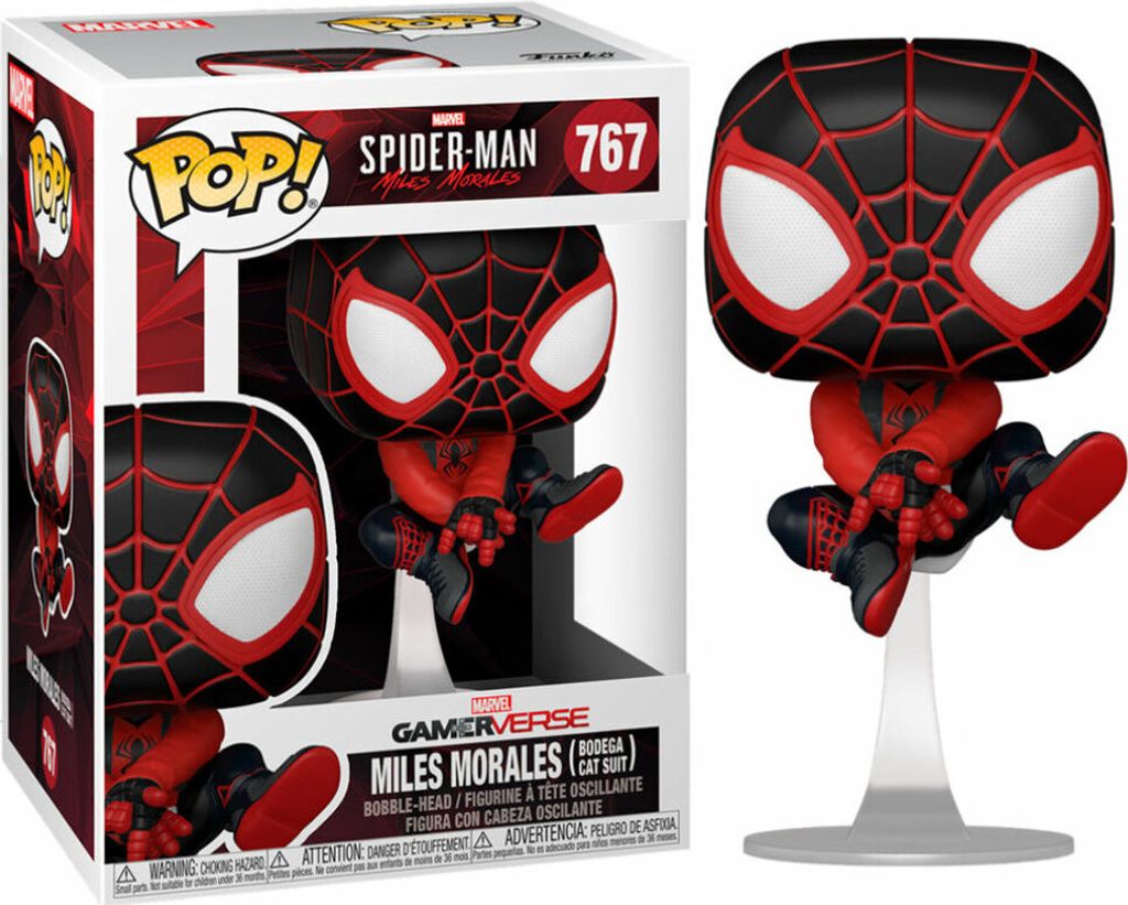Funko Pop! Marvel - Figurki Spiderman Miles Morales w Immagine del prodotto 