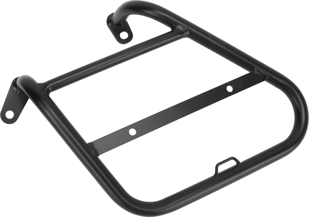 Support sacoche KLX230 acier renforcé anti-vibration côté gauche moto