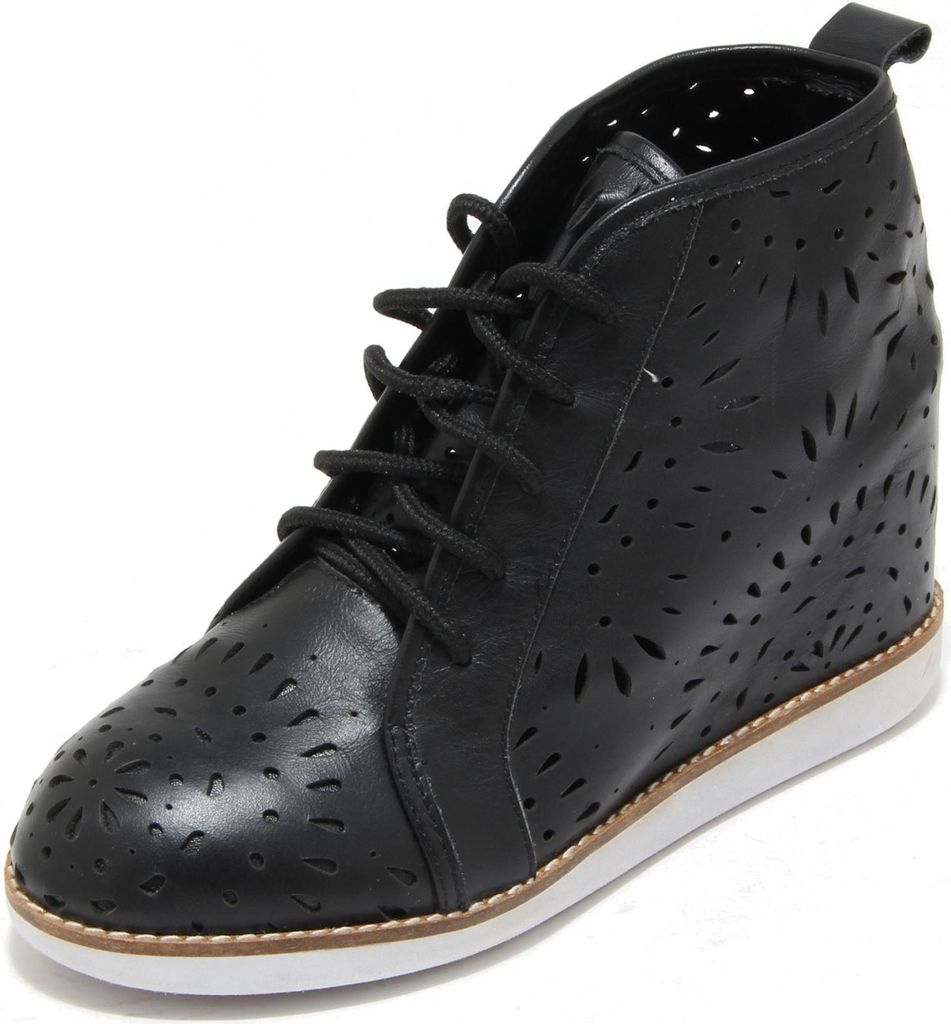 3291I Turnschuhe zeppe donna nere JEFFREY CAMPBELL aversa scarpe Schuhe Frauen