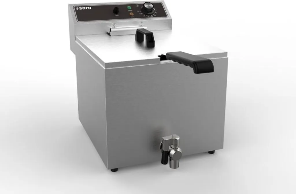 Friteuse de table pour snacks et brasseries 10L triphasé haute perf