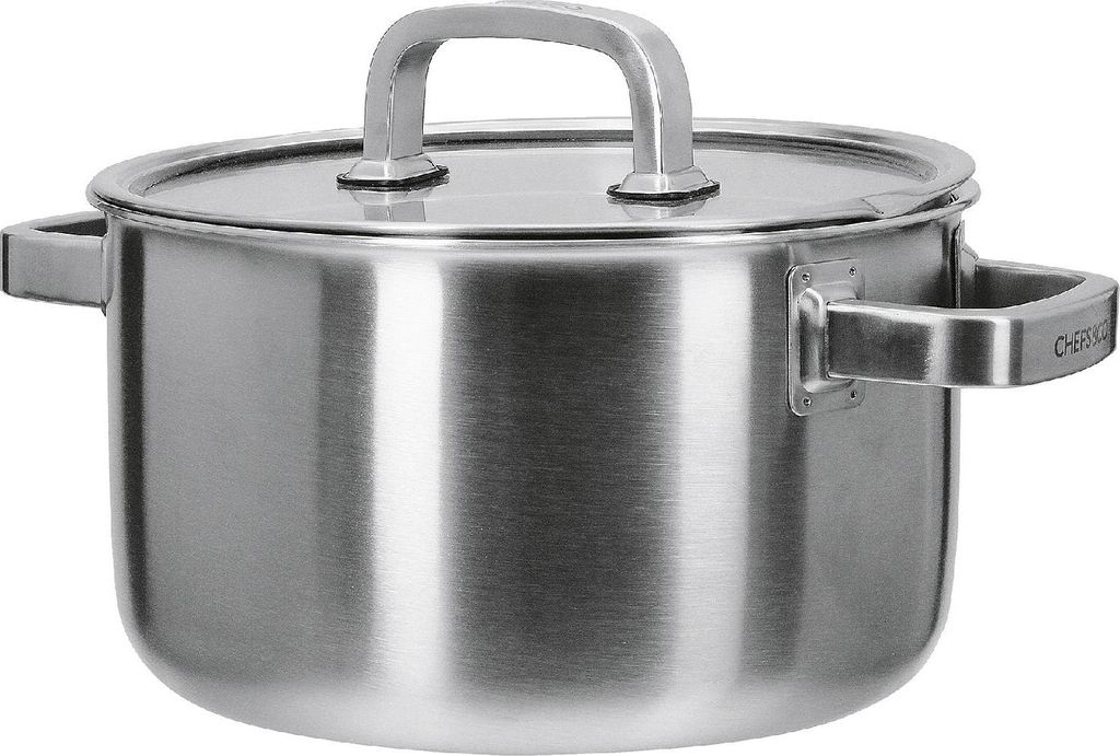 Chefs & Co. Kochtopf mit Glasdeckel 6,0 ltr. Ø24 cm Excellence Gourmet