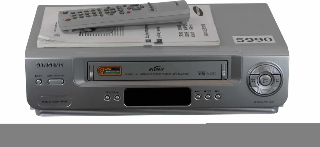 Réparez vos erreurs de lecture VHS avec le Samsung SV-261X Auto-Track