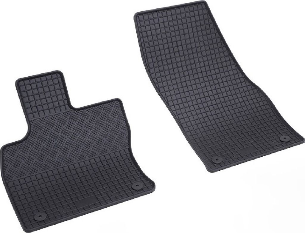 Z544802 Voll-Gummifußmatten passend für VW Caddy Cargo Maxi 5 SB Lieferwagen 2020-