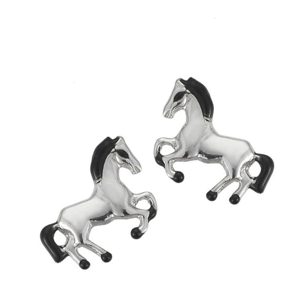 Scout Ohrstecker 925/- Sterling Silber rhodiniert Pferde