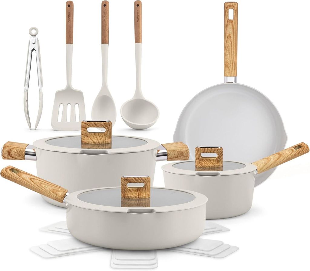 Juego de utensilios de cocina NutriChef de cerámica: 14 Imagen del producto 