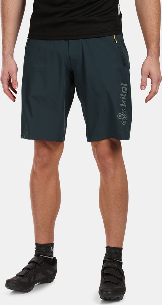 Herren-Freestyle-Radshorts Kilpi HIXON-M, DUNKELGRÜN, Größe XXL