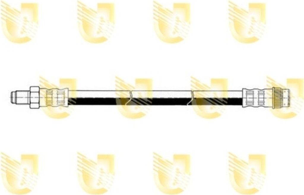1 Bremsschlauch UNIGOM 379621 für RENAULT, Vorderachse beidseitig